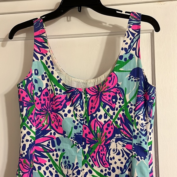 Lilly Pulitzer Leopard Multi Colored Dress Size 2 - Picture 5 of 5